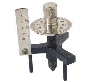 Spherometer to Measure Curvature of a Round Surface