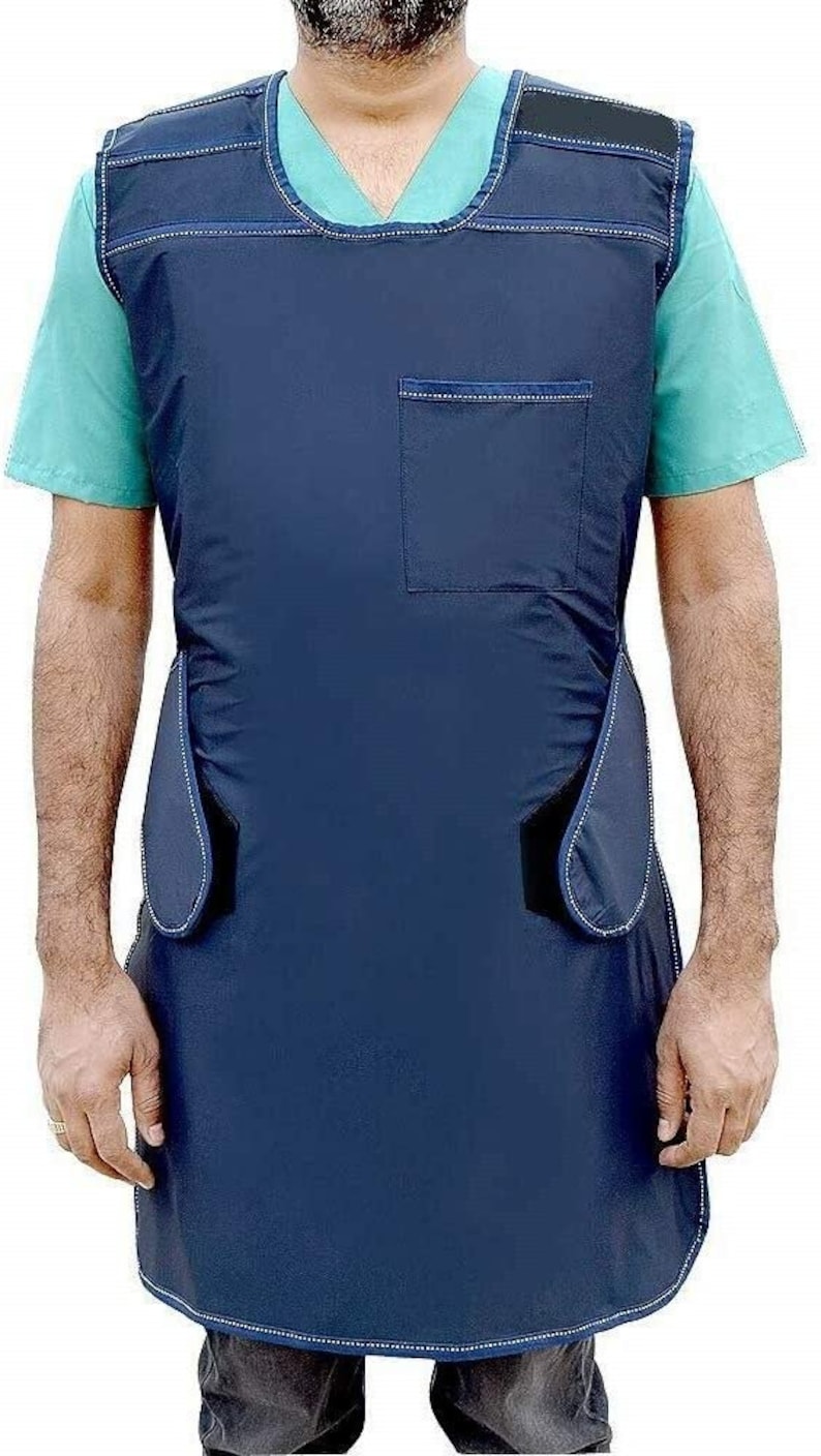 Lightweight X-Ray Lead Apron Equivalency 0.25 mm Core Material Lead Vinyl image 1