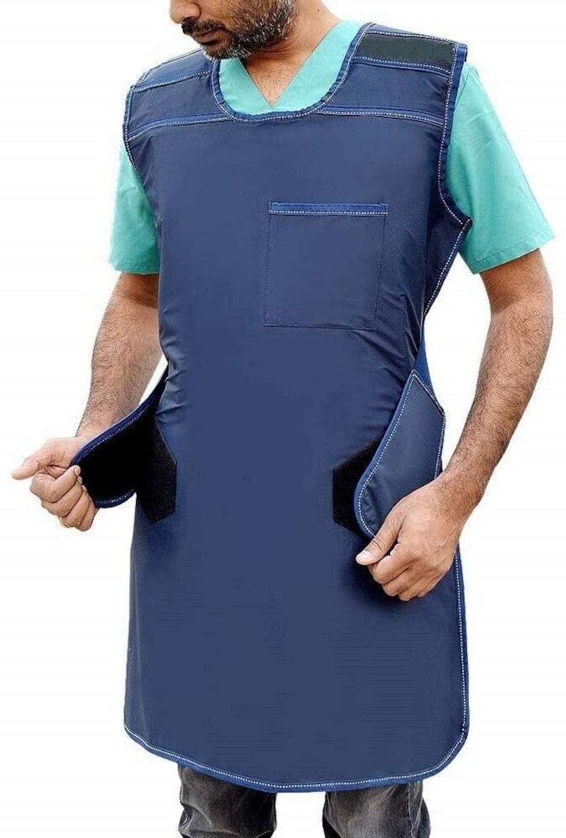 Lightweight X-Ray Lead Apron Equivalency 0.25 mm Core Material Lead Vinyl image 2