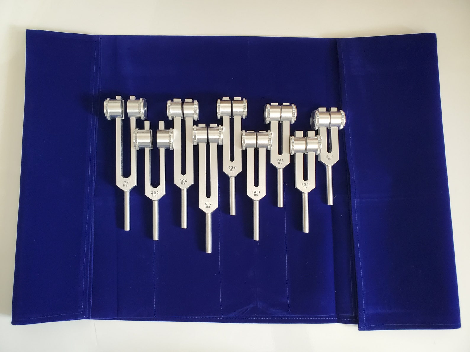 solfeggio weighted tuning forks