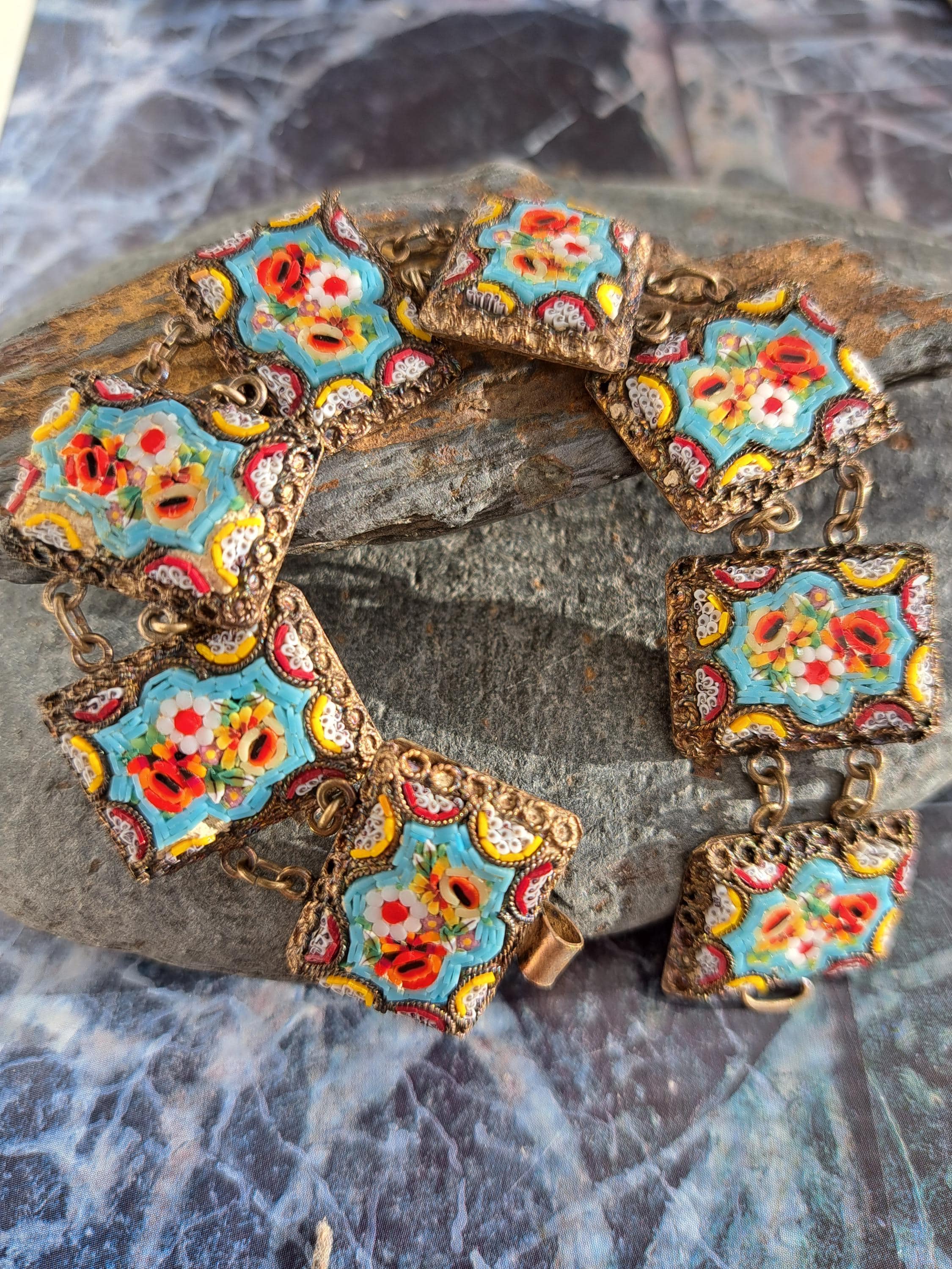 Micro mosaic jewelry - Etsy 日本