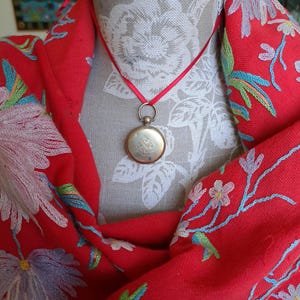 1890,Antique Gold Plate Pocket Watch Locket,Victorian Gold Locket,Gift for her,Gift for Mum , Antique Gold Photo Locket,Pocket Watch Locket