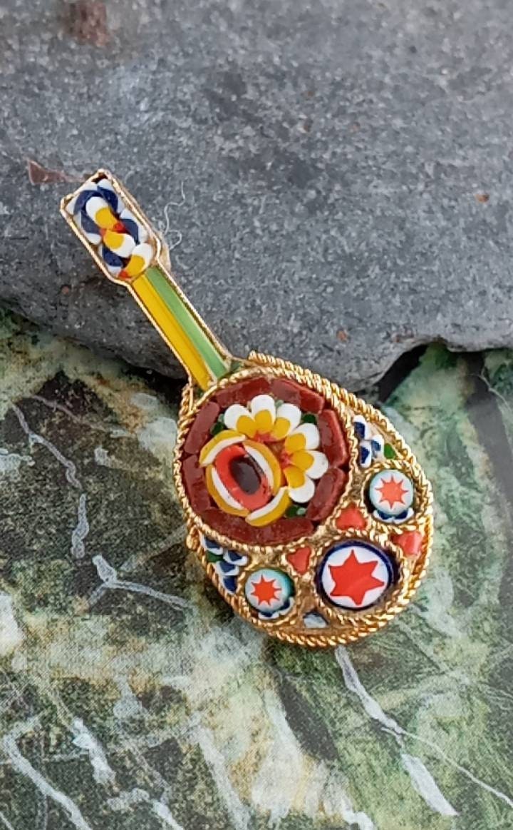 Antique micromosaic jewelry - Etsy 日本