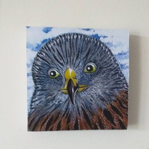 Wooden Picture.. Red Kite/Kite/Bird  /Bird Paintings/Birds of Prey/Bird/Majestic/Gifts for her/Wall decor/Birdlovers gift/Room decor