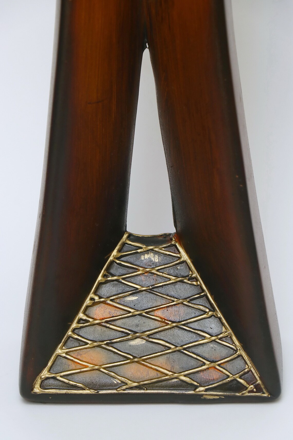 Vintage decorative kerseymere vase for flowers / ceramic Etsy