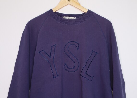 ysl sweatshirt etsy