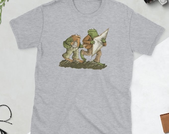 カエルとヒキガエルの凧 半袖 ユニセックス Tシャツ