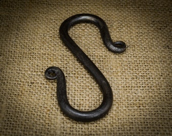 Blacksmith S Hook | Hand Forged | Planter Hook | Planter Hanger | Utensil Hanger | Blacksmith Made | Scroll | Steel