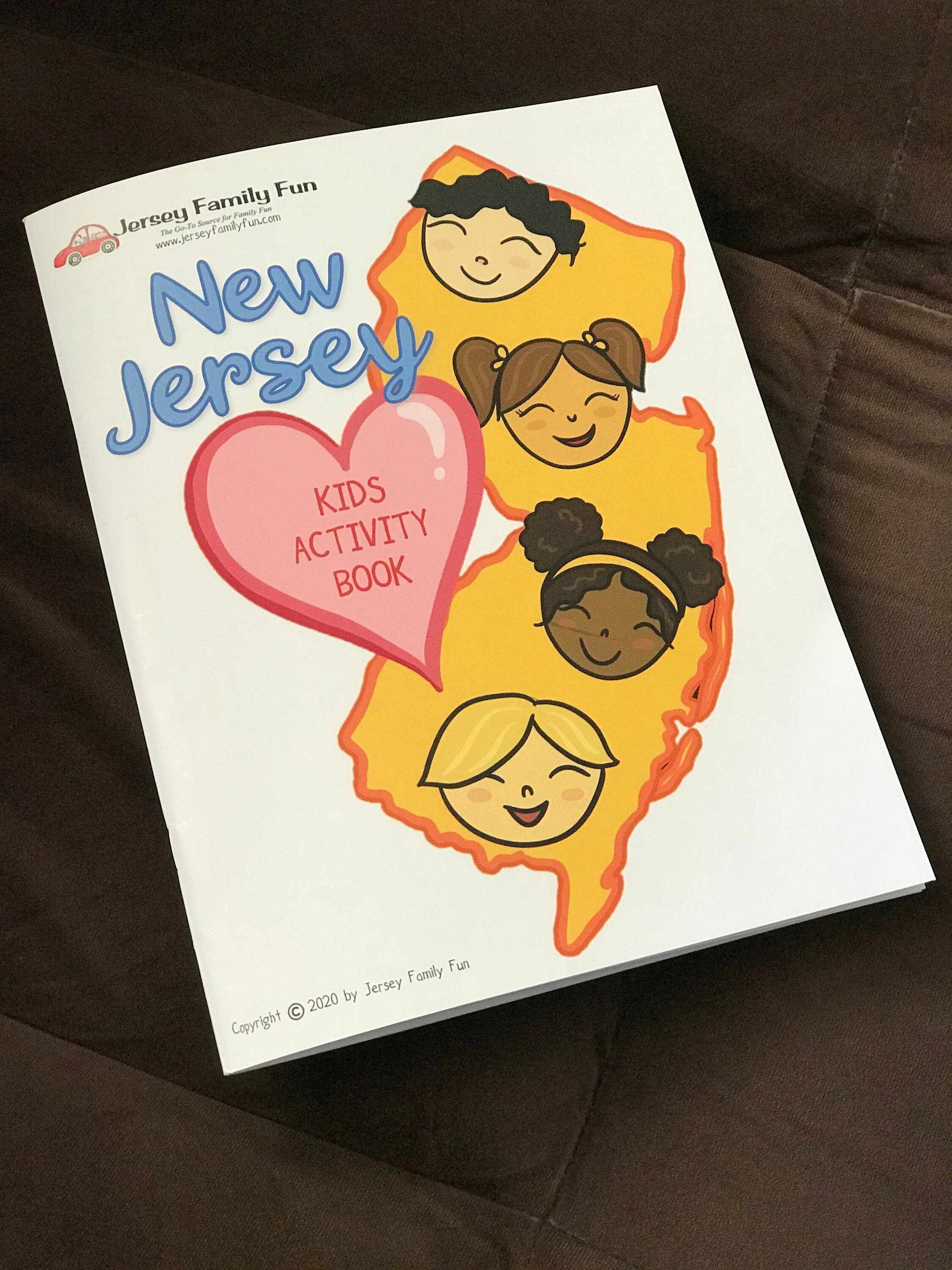 New Jersey Gifts New Jersey Kids Activity Book New Jersey Etsy