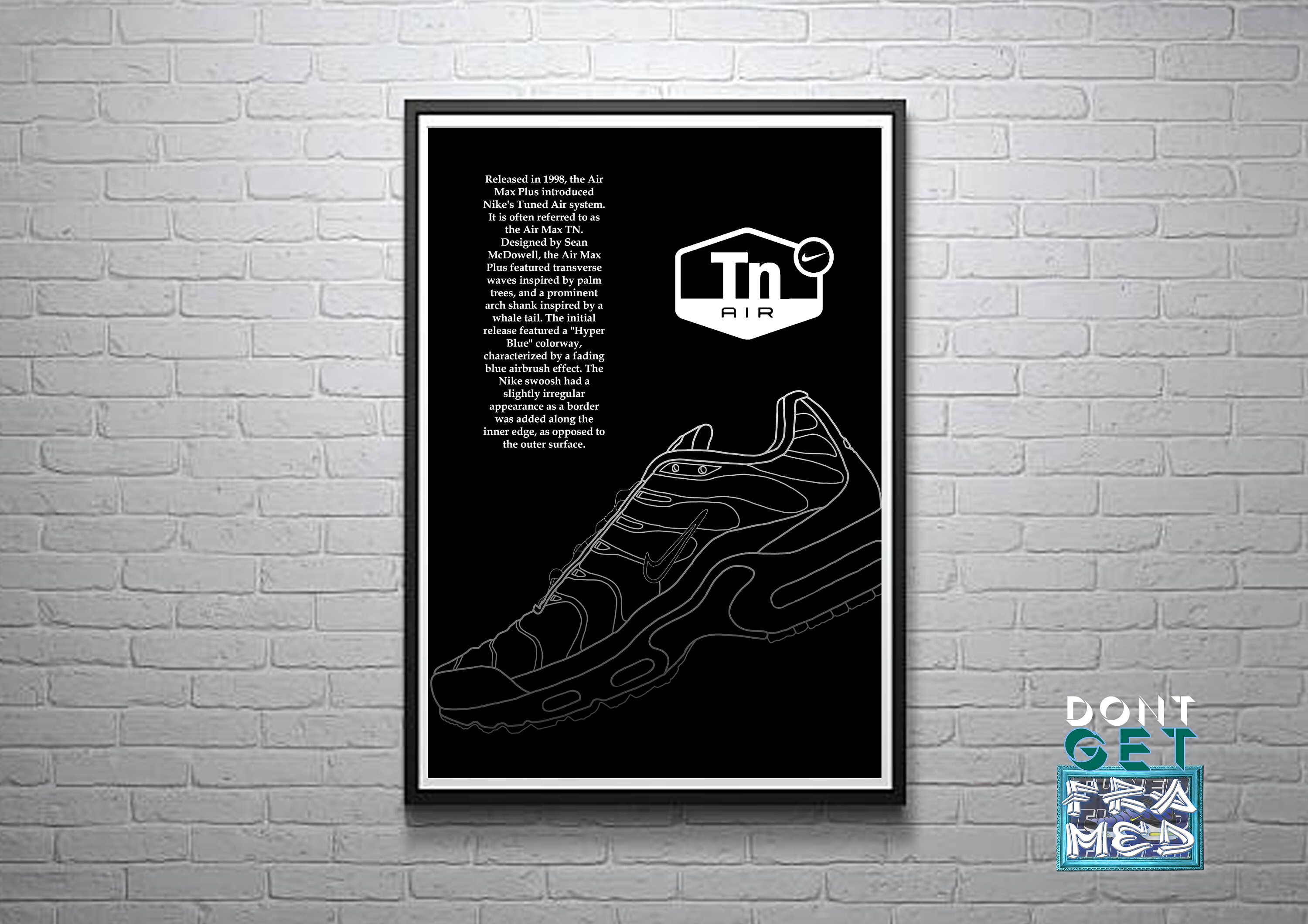 Nike Air Max Plus TN Tuned 'The Story' Ilustración - Etsy España