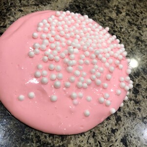 Pink Bubble Gum Slime