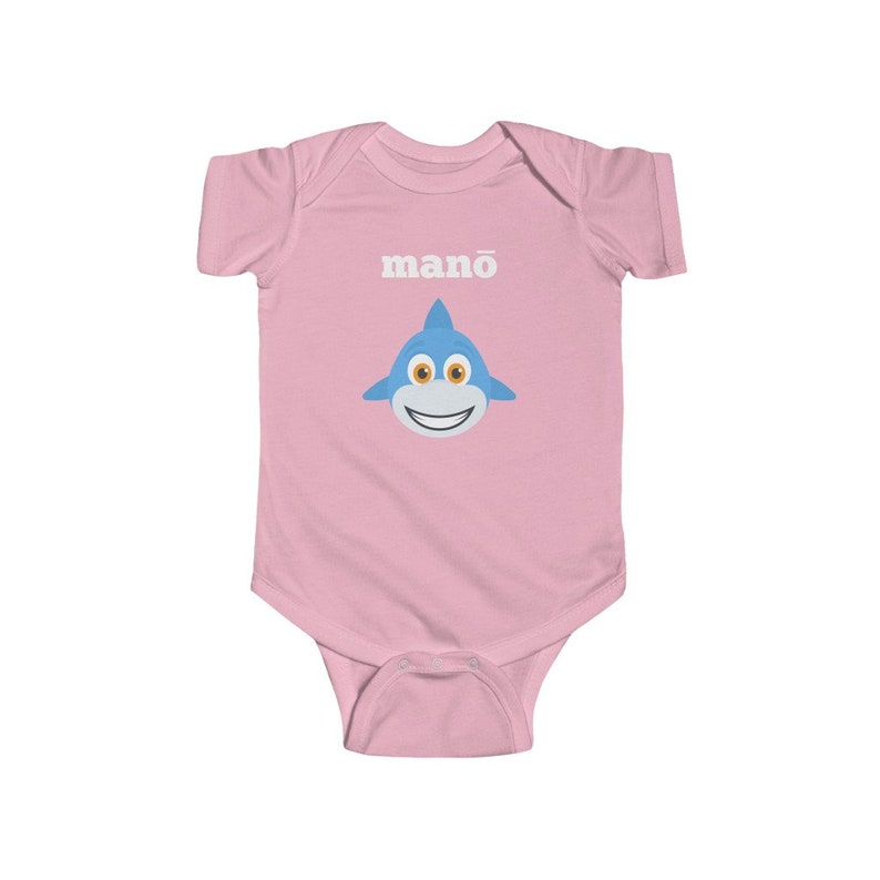 Birthday Shark Shirt Shark Themed Birthday Party Custom Name Shark Shirt Infant Fine Jersey Bodysuit Hawaiian Shark Baby Mano