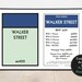 Personalised Monopoly Board &amp; Card Property Print New Home - Etsy UK