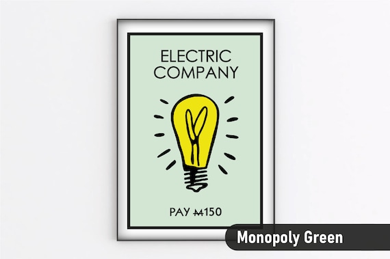 Electric company monopoly outlet