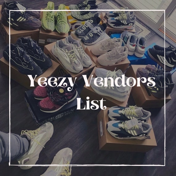 Yeezy Wholesale Vendors List Yeezy 