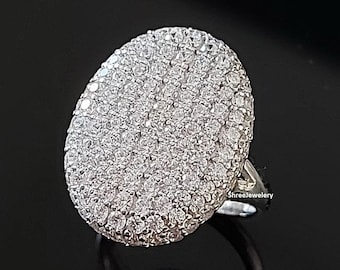 Twilight Bella Celebrity Engagement Ring Full White D Color Round Brilliant Cut Moissanite in 10K/14K/18K Solid Yellow/White/Rose Gold