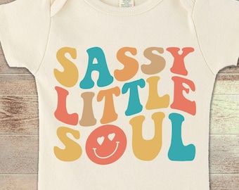Sassy Little Soul SVG PNG: Boho Wavy Design (Digital Download)