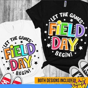 Field Day Laat de games beginnen SVG, Field Day SVG, Field Day PNG, Last Day of School SVG, Field Day 2025 Svg png