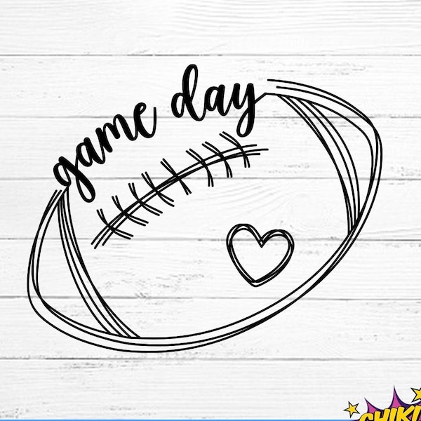 Game Day svg, Football Game Day svg, Game Day Football svg, Football svg, Gameday Football svg, Football svg Designs