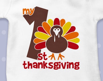 My First Thanksgiving Day svg, Halloween & Thanksgiving SVG, Turkey SVG, SVG file for Cricut