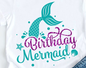 Free Free 233 Mermaid Birthday Svg Free SVG PNG EPS DXF File