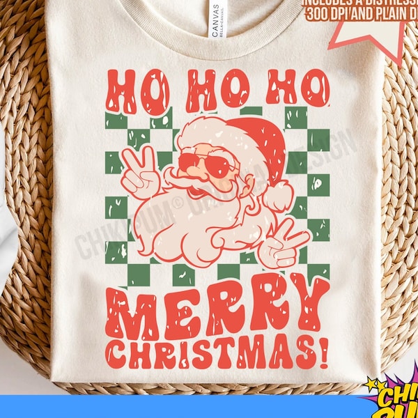 Ho Ho Ho Merry Christmas SVG PNG | Distressed Christmas PNG | Merry Christmas svg | Christmas shirt design, Ho Ho Ho Svg, Png, Eps, Dxf, Jpg