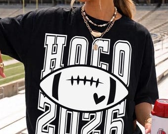 Homecoming 2026 Football T-shirt Design SVG PNG (Digital Download)