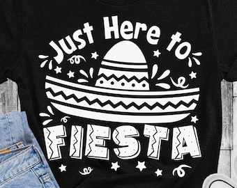 Fiesta SVG PNG: Cinco de Mayo Mexikanische Hut-Schnittdateien (Digitaler Download)