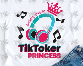 Download Tiktoker Dad Svg Birthday Squad Svg Birthday Princess Svg Etsy