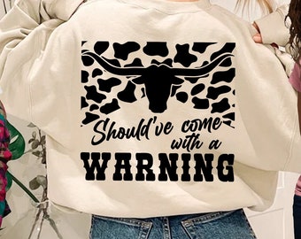 Country Western T-shirt SVG PNG design. Sublimation/DTF ready (Digital Download)