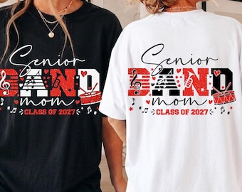 Senior Band Mom 2027 Svg, Cheer Band Svg, Band Mom Svg Senior Mom 2027 Svg, Class of 2027 Svg Marching Band Svg Senior Band Svg, Glitter Png