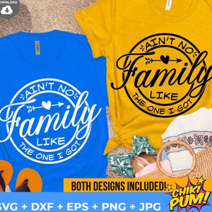 Ain&#39;t no family like the one I got SVG, Family Vacation svg, Family Reunion SVG, Family shirt SVG