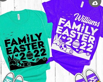 SVG Easter Family Shirt 2022 | Etsy 