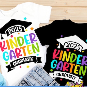 Diplômé de la maternelle 2025 SVG, diplômé de la maternelle 2025 SVG, chemise de graduation de la maternelle 2025, diplômé de la maternelle 2025 SVG