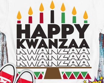 Happy Kwanzaa SVG, Kwanzaa blessings SVG, Kwanzaa, sublimation clipart, svg cut files