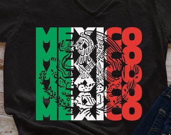 Mexico Coat of Arms SVG PNG: Eagle, Flag, Seal Cut File (Digital Download)