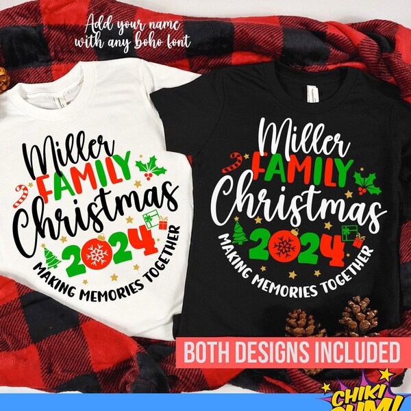 Family Christmas Shirts Etsy