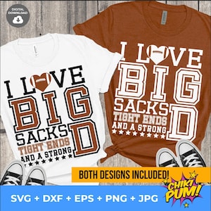 Ich liebe große Säcke enge Enden und ein starkes D svg, Fußballfreundin svg, Fußballmutter svg, Spieltag, lustige png