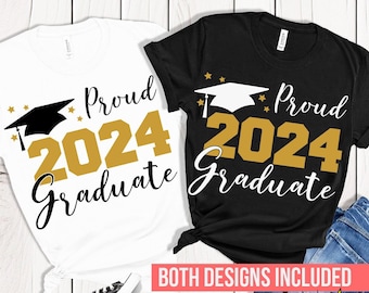 Proud 2024 Graduate SVG, Graduation 2024 SVG, Senior 2024 SVG, Proud Graduate cut files, Instant Download