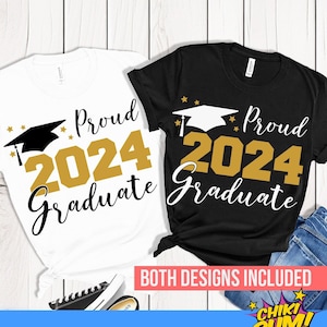 Proud 2024 Graduate SVG, Graduation 2024 SVG, Senior 2024 SVG, Proud ...