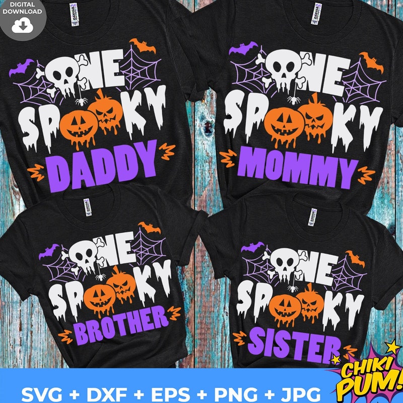 Spooky One Heat Transfer Etsy