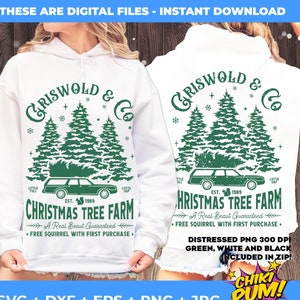 Retro Griswold & Co Svg, Christmas Tree Farm PNG, Family Christmas Png, Christmas Movie PNG, Retro Christmas Png, Distressed Christmas PNG