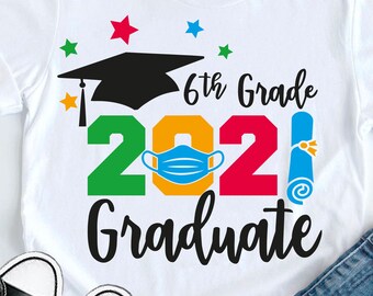 6th Grade Graduation Svg Etsy