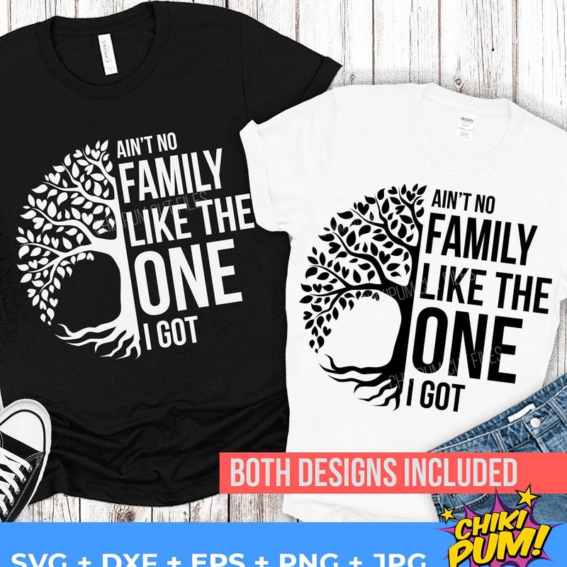 Aint No Family Like the One I Got Svg - Etsy