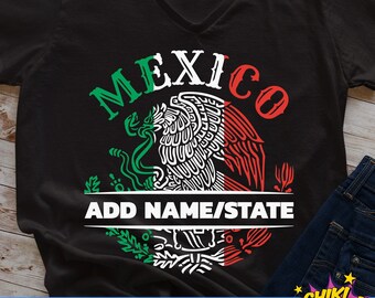 Mexico Coat of Arms SVG PNG: Eagle, Flag, Seal (Digital Download)