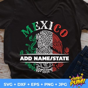 Mexico SVG, Mexico Coat of Arms SVG, Eagle svg, Mexico Stacked Svg, Mexico Flag Svg, Mexican Seal, Add name or state Png, Eps, Dxf, Jpg, Svg