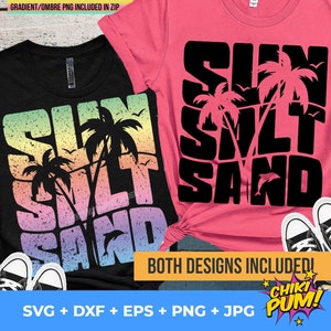 Sun Salt Sand SVG, Sun Salt Sand PNG, Beach Svg, Beach Png, Spring Break 2025, Summer Svg Png, Distressed PNG, Summer Vibes