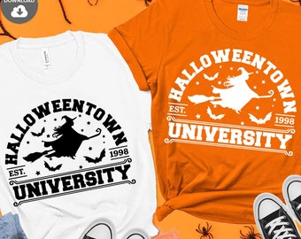 Halloweentown Universität SVG PNG - Halloween Hexe Shirt Design (Digitaler Download)