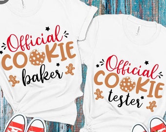 Cookie Tester SVG PNG: Christmas Baking Design Cut Files (Digital Download)