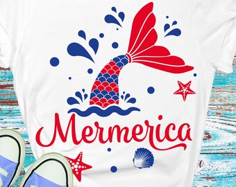Download American Mermaid Svg Etsy